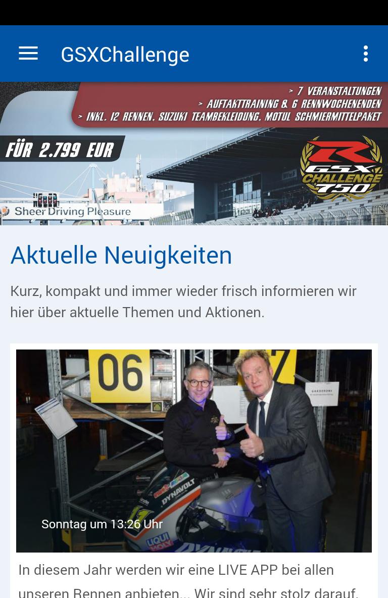 Suzuki GSXR 750 Challenge