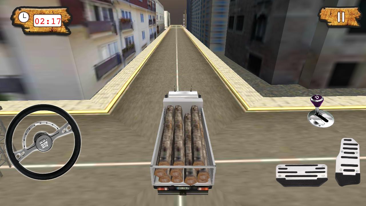 Jungle Wood Cargo Truck 3D
