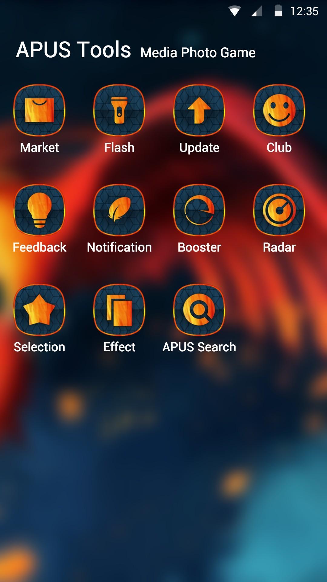 Fire Phoenix APUS theme