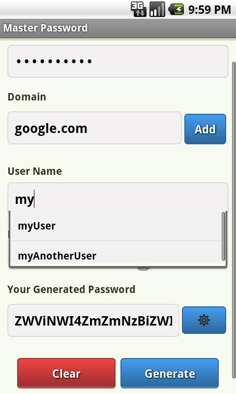 Smart Password Generator