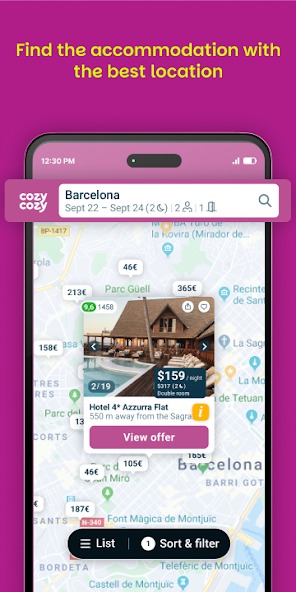 Cozycozy: All accommodations