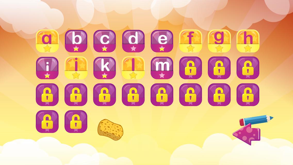 Buchstaben schreiben - ABC