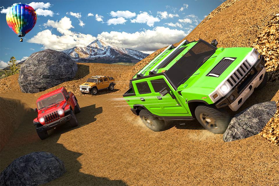 Offroad 4x4 Monster Truck:Jeep Mountain Climb 2021