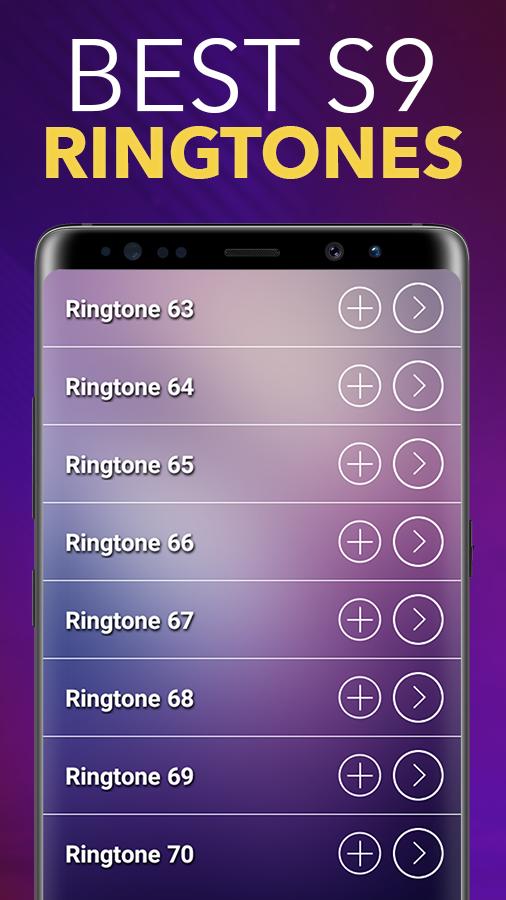 Ringtones Galaxy S9 / S9 Plus Notification Sounds