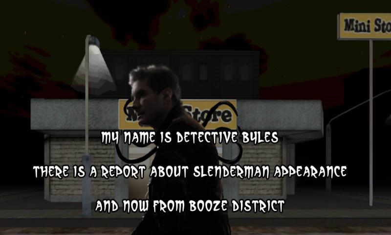 Slender in Booze District