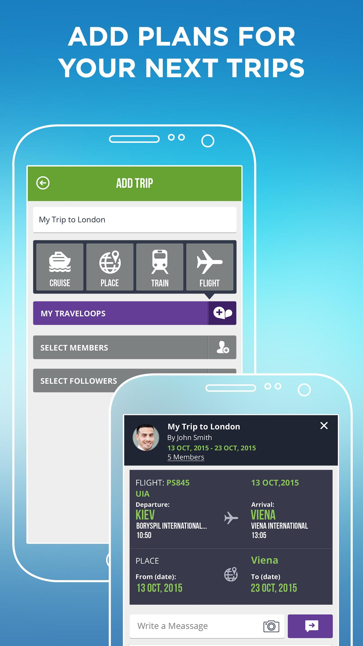 NextTo - choosing travel mates