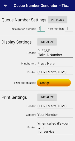 Queue Number Generator