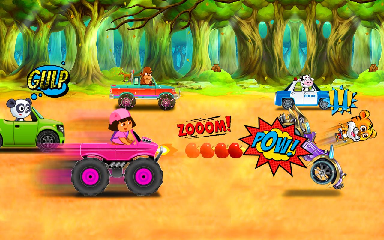 Girl Hill Climb Racing