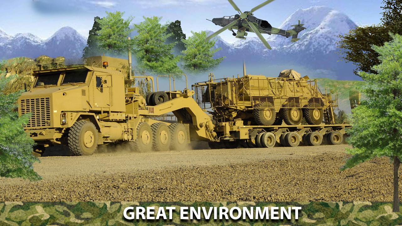 Crazy Army Truck Driver 2017