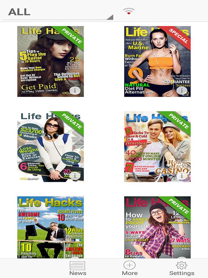 Life Hack Magazines