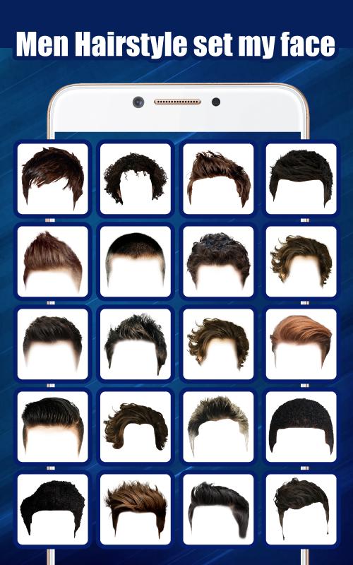 Men Hairstyle set my face