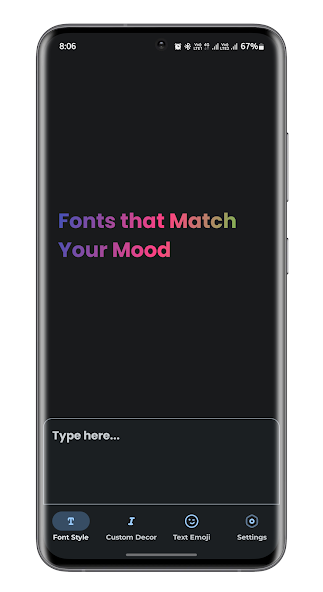 Font Style