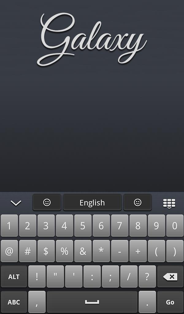 Keyboard for Samsung Galaxy