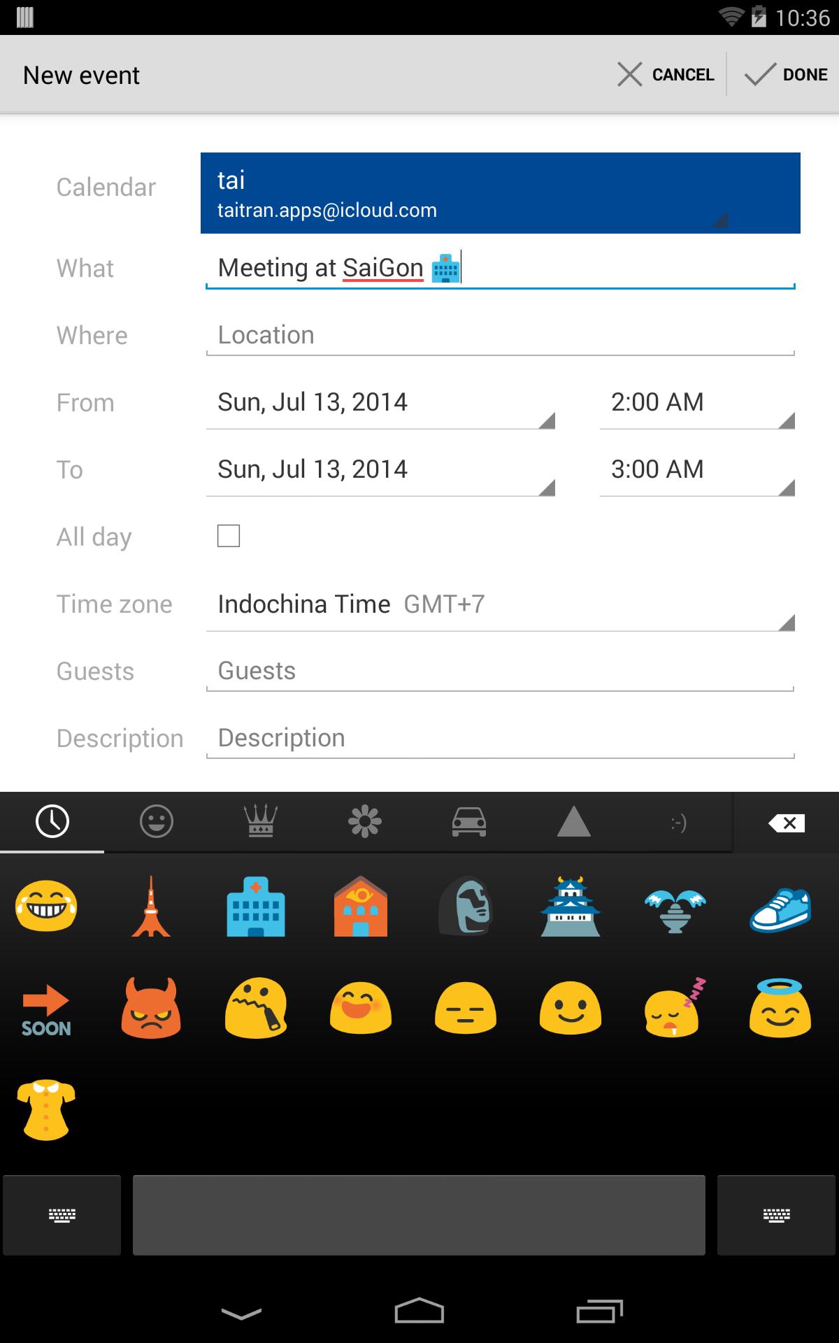 iCloud Calendar SyncWorkaround