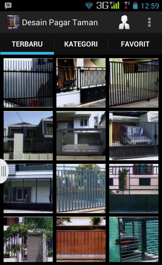 Desain Pagar dan Taman