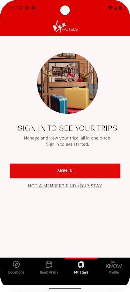 Virgin Hotels App - Lucy