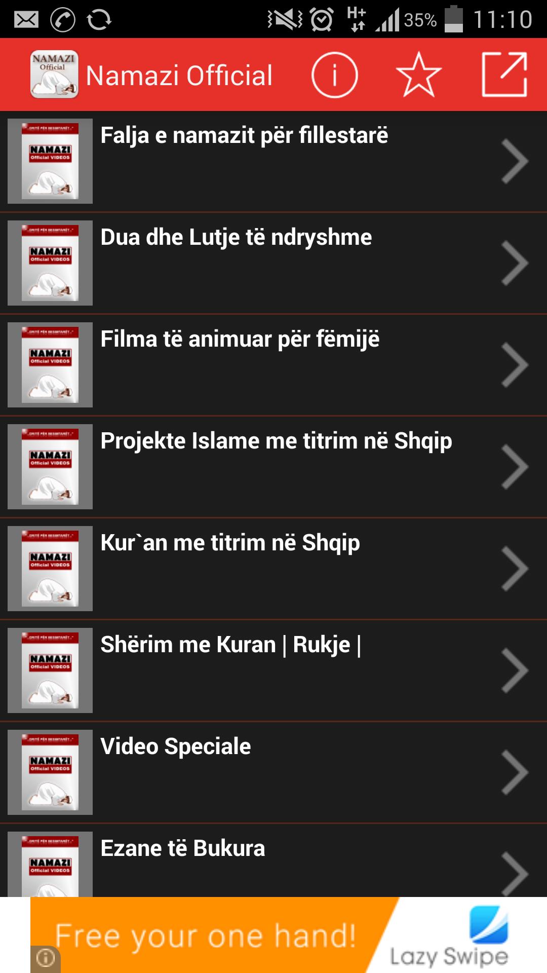 Namazi Official  Videos