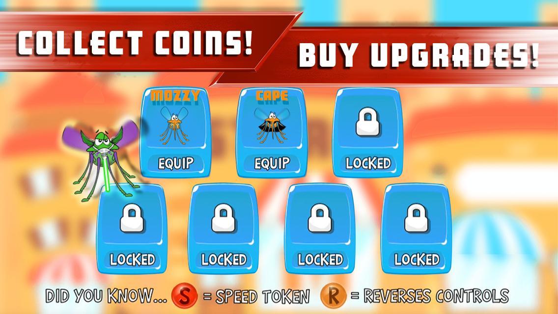 Mozzy Lander - Bug Attack FREE