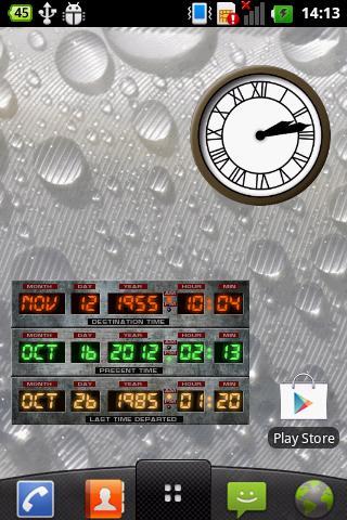 Time Circuits Widget