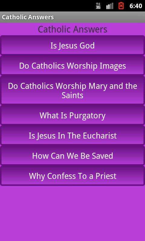 Catholic Answers