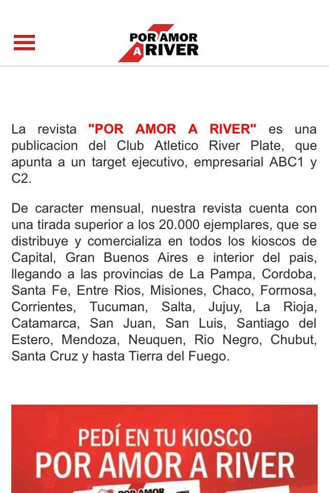 Por Amor a River