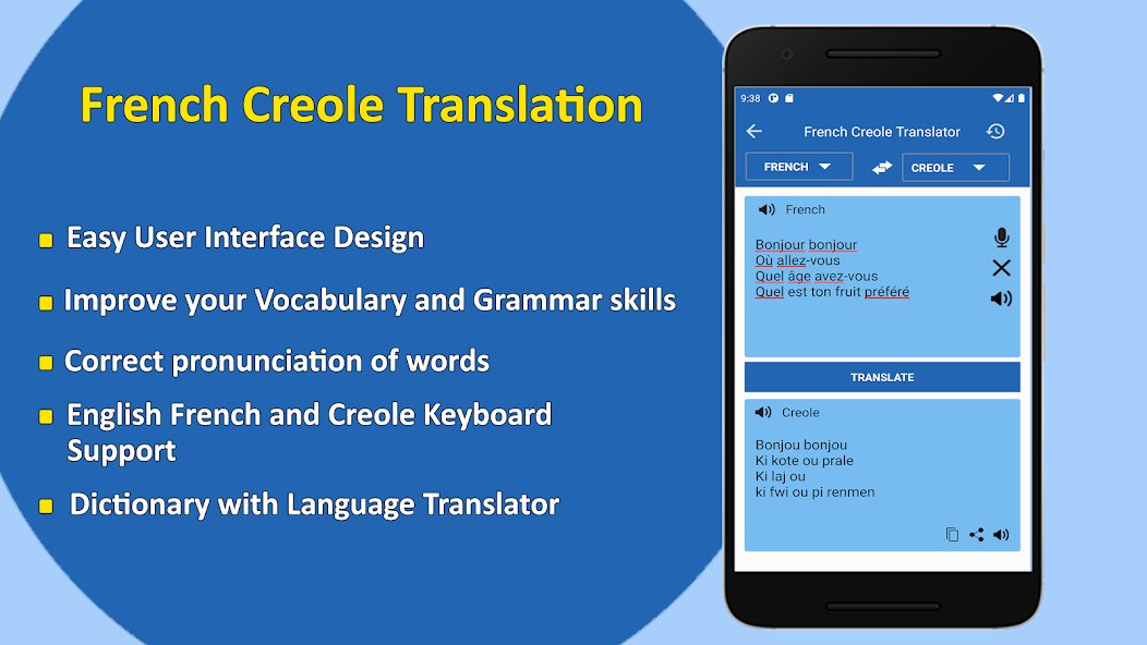 French Creole Translator