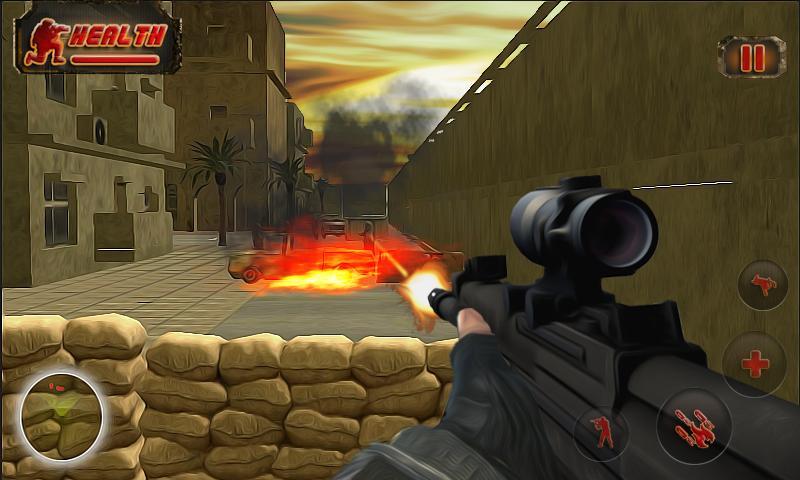 Lone Commando Death Shooting