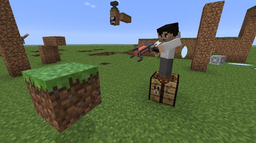 Gravity Gun Mod for Minecraft
