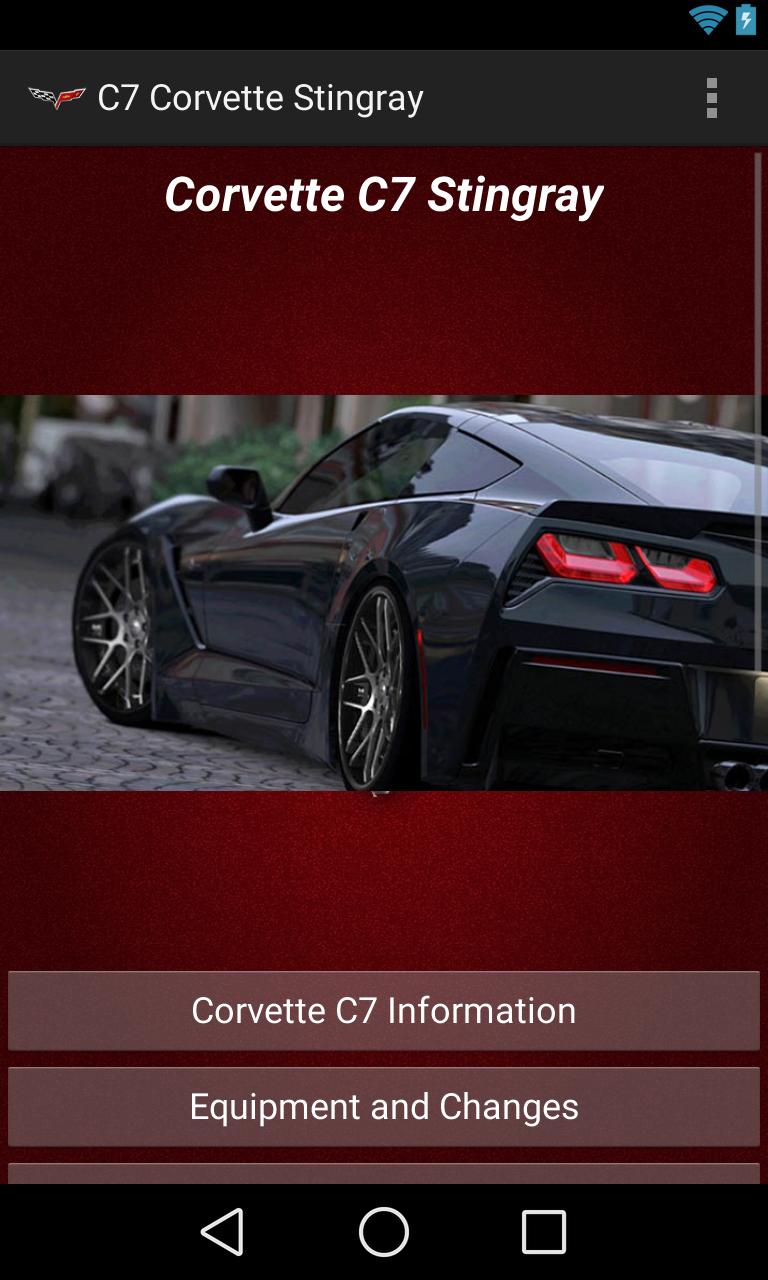 Corvette Stingray C7