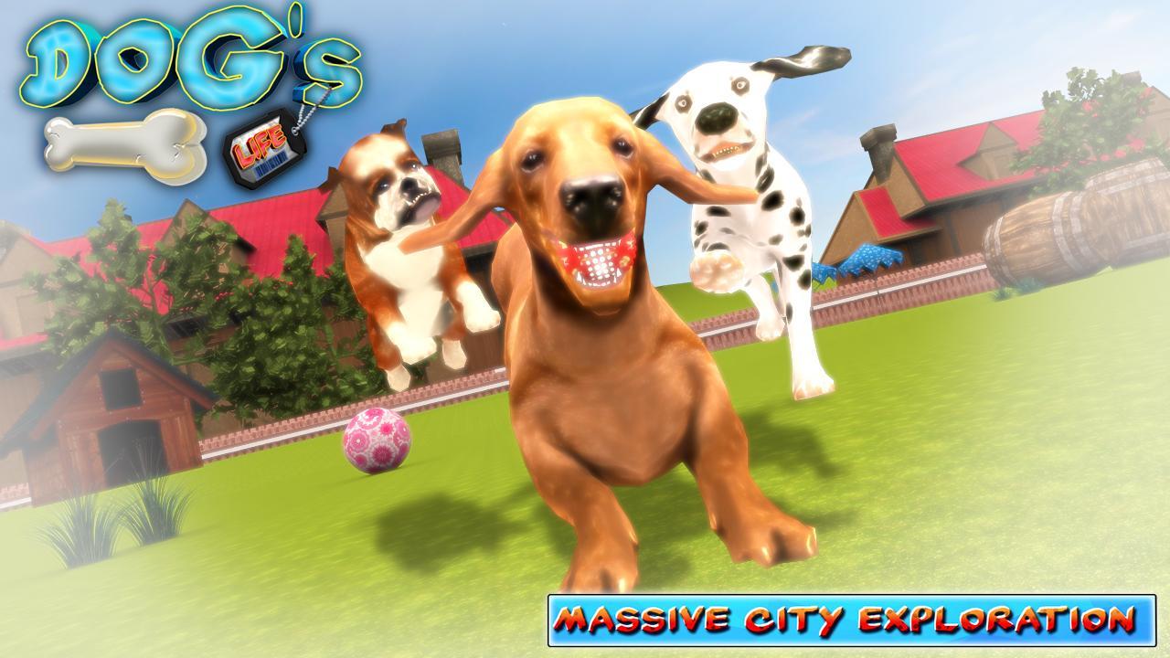 DOGS LIFE : Free Dog Games