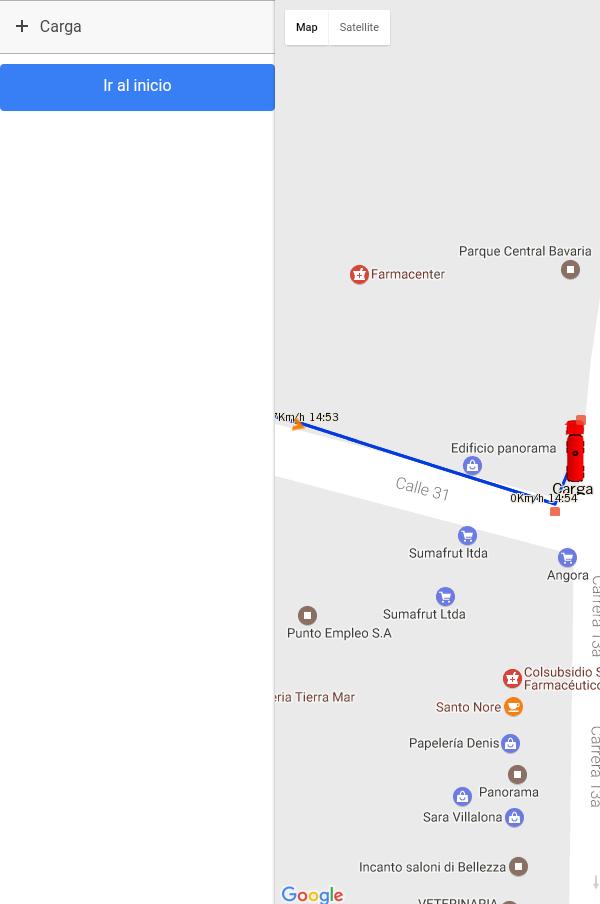 Plataforma Rastreo GPS Tracker