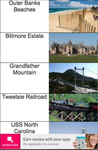 North Carolina Tourist Guide