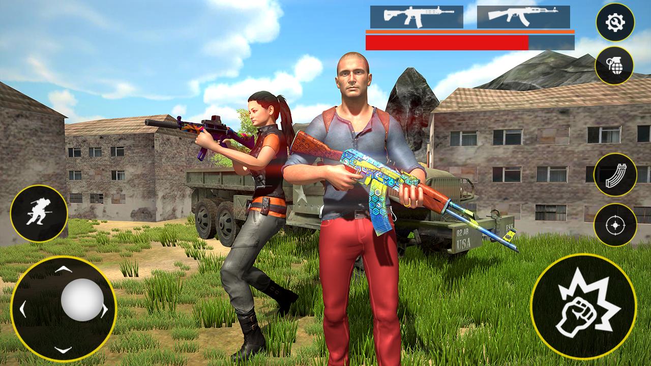 Bullet Fire Battleground 3D: Gun Shooting Mission