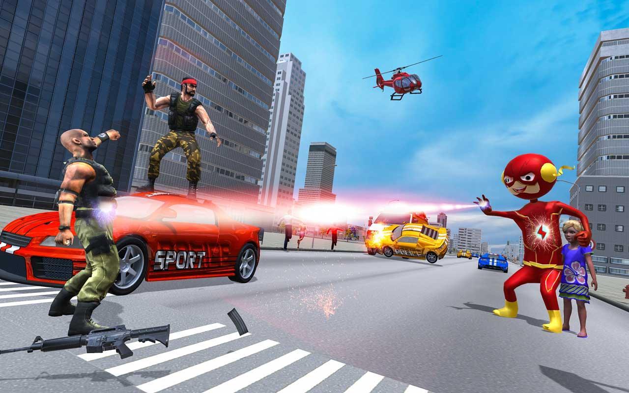 Light Speed Stickman Gangster Crime