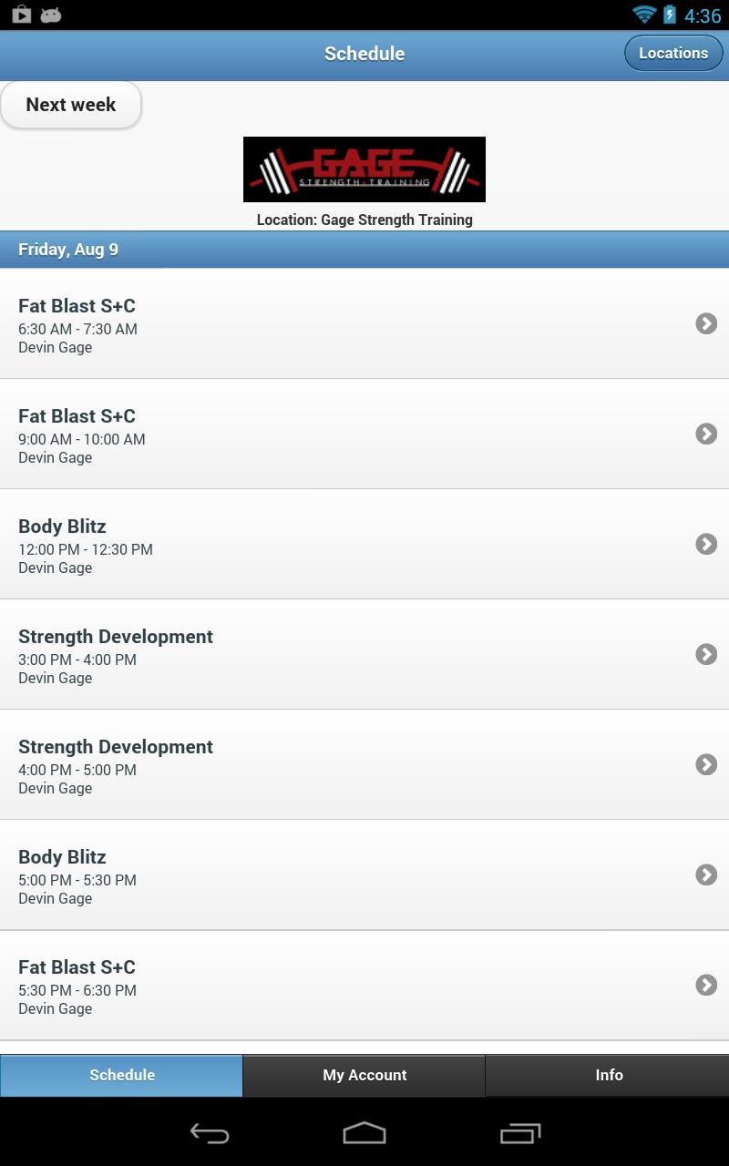 Gage Strength Training