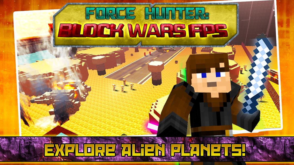 Force Hunter: Block Wars FPS
