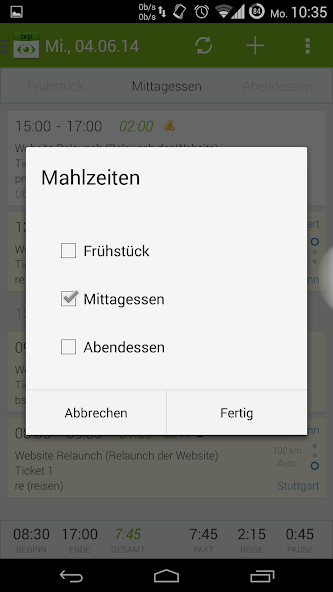 ZEP2 - Zeiterfassung