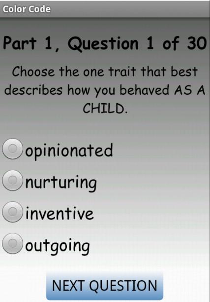 Color Code - Personality Test