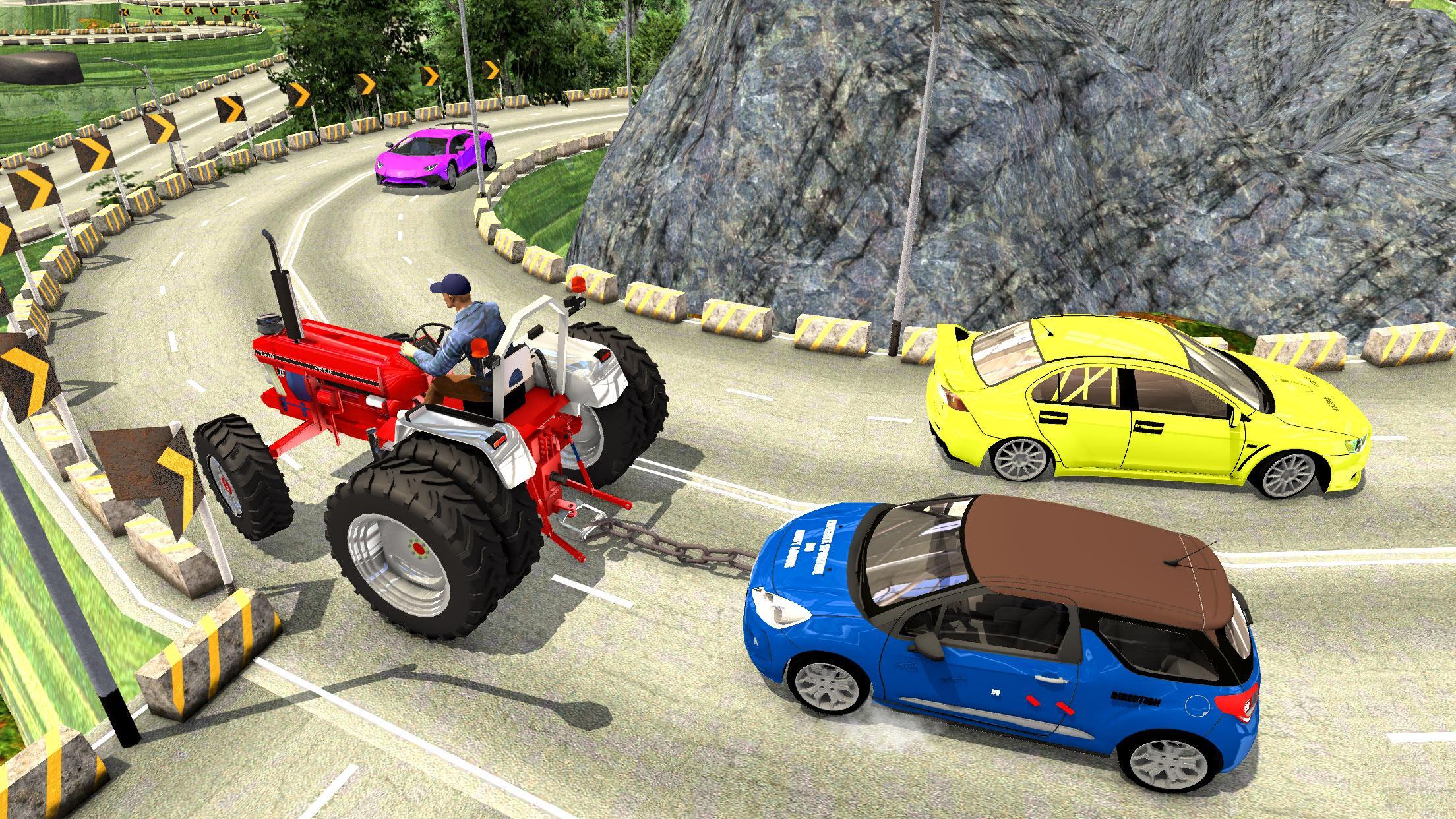 Offroad Towing Chained Tractor Bus 2019