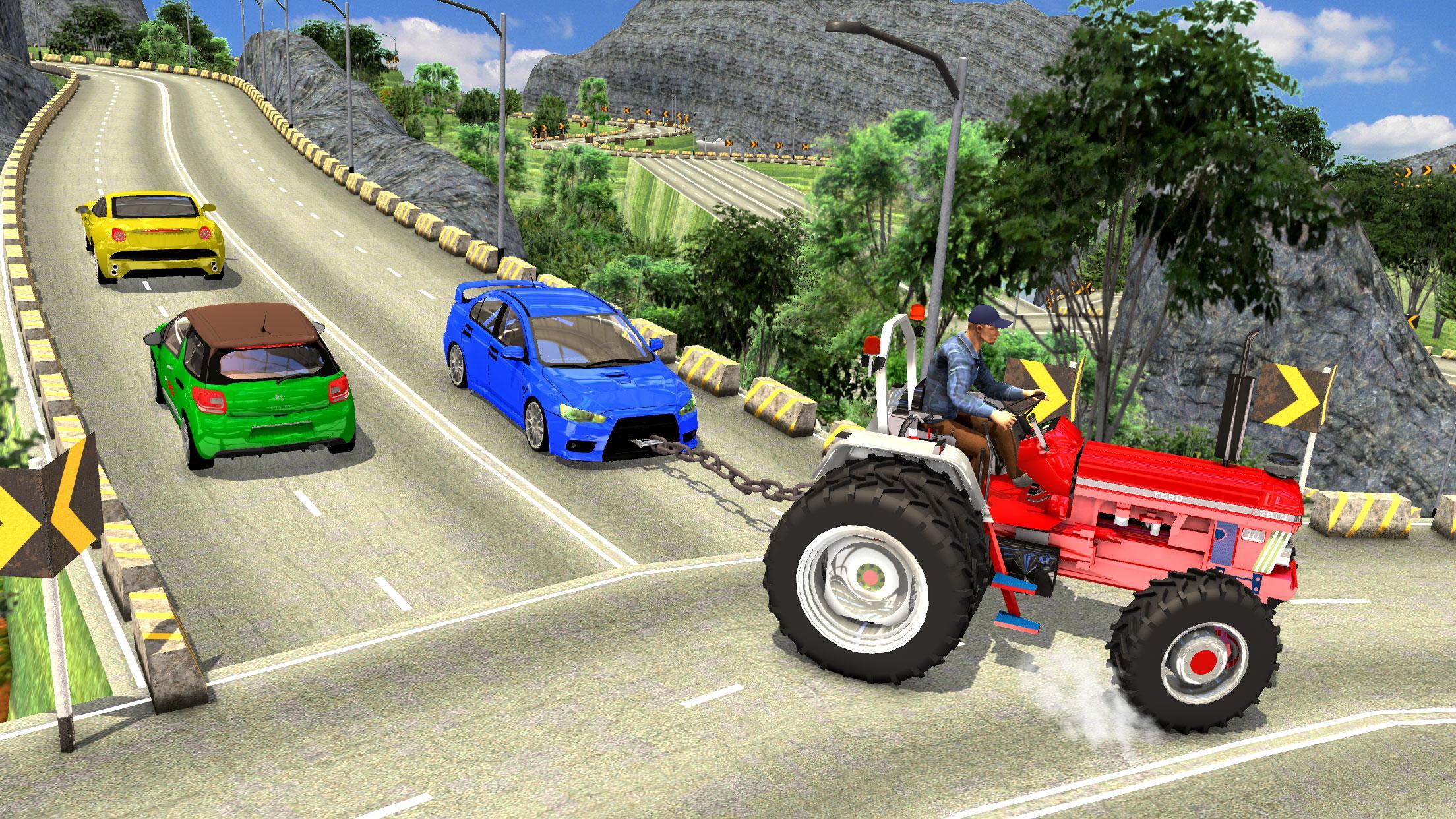 Offroad Towing Chained Tractor Bus 2019