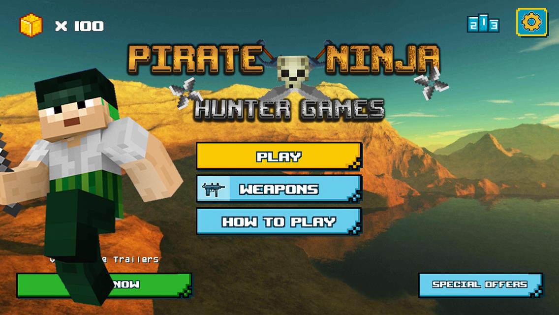Pirate Ninja Hunter Games