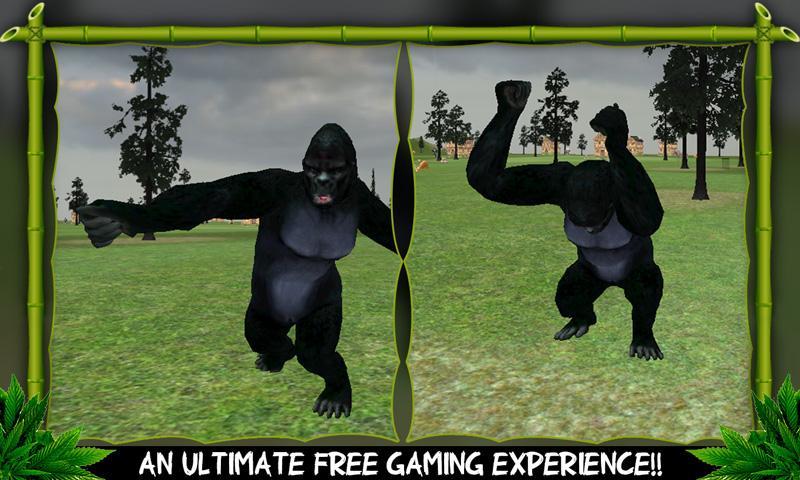 Crazy Ape Wild Attack 3D