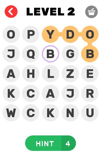 FIND WORDS (English)