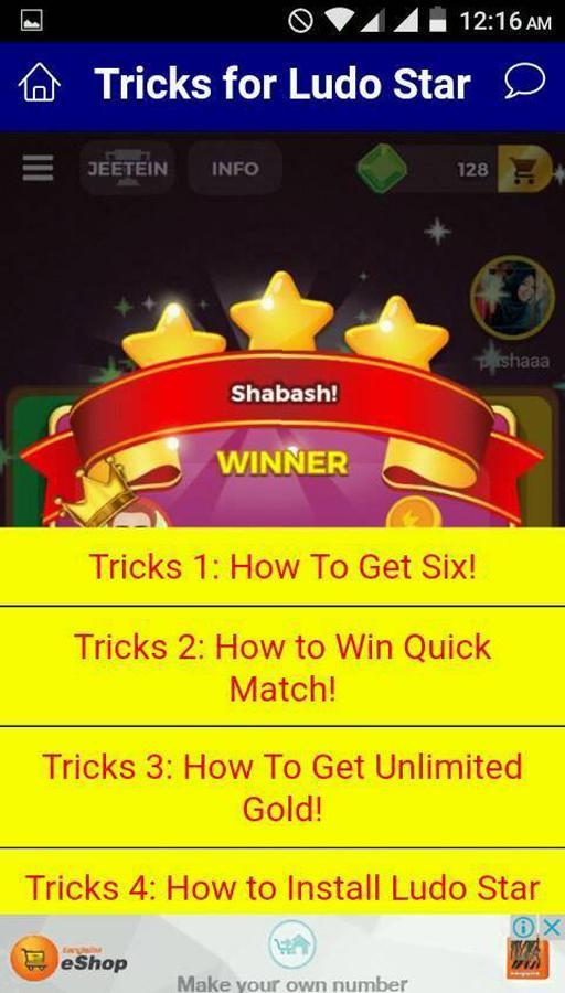 Tricks For Ludo Star 2018