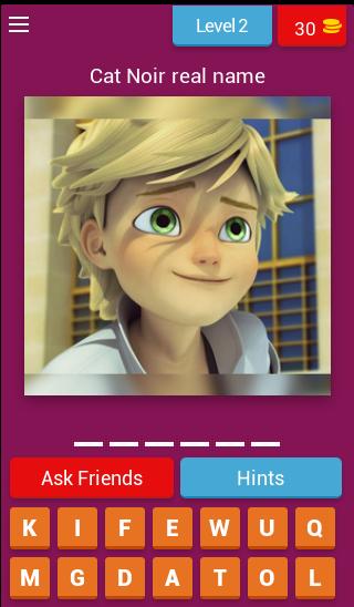 Ladybug Quizz English