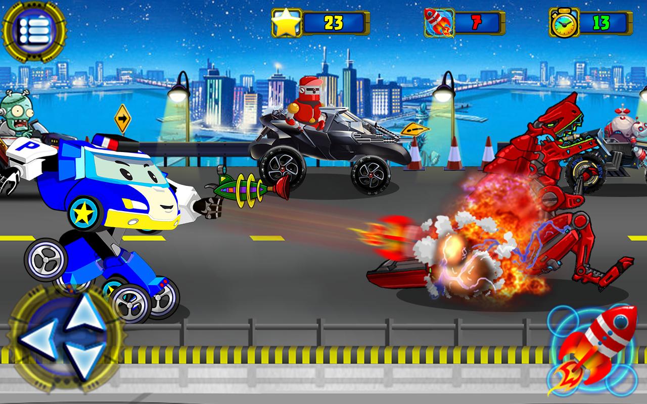 Road Robot Car Battle