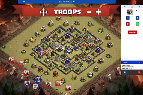 Clash Attack Planner