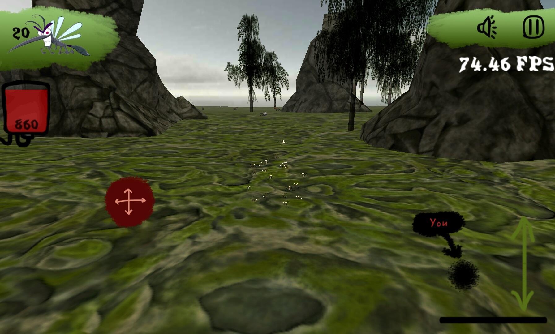 Simulator mosquitoes