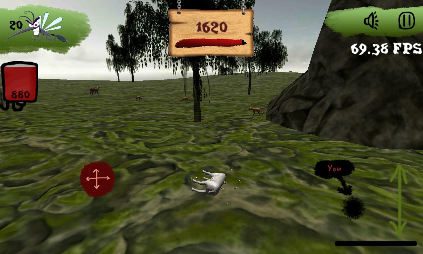 Simulator mosquitoes