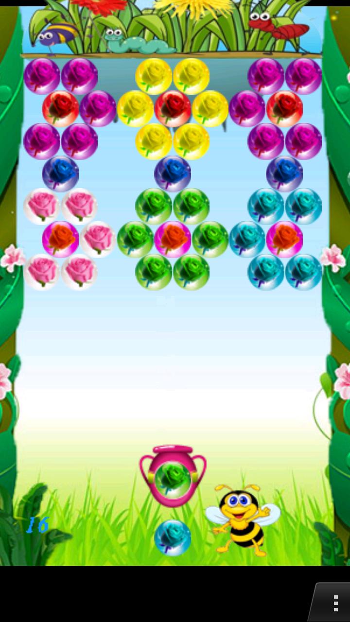 Bubble Shooter Roses